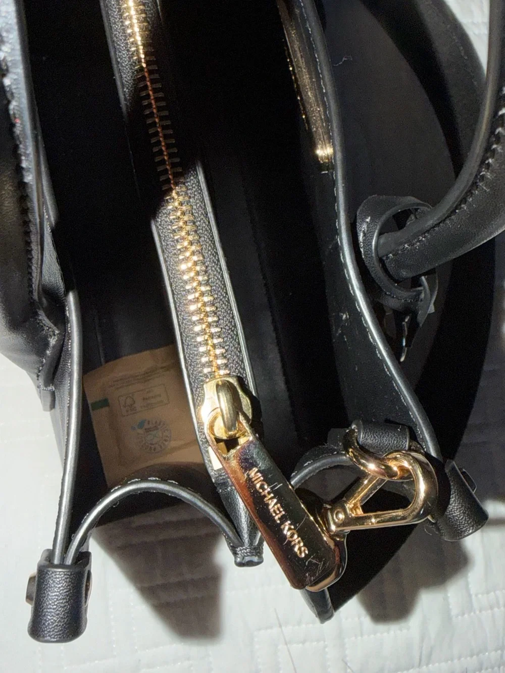 Michael Kors structured saffiano